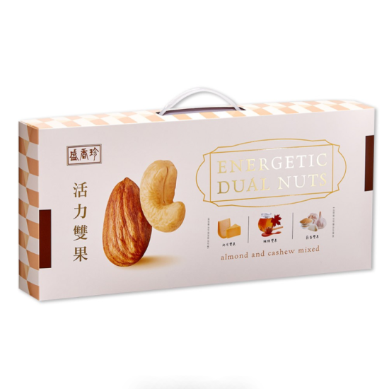【盛香珍】活力雙果堅果禮盒255g(年節限定)