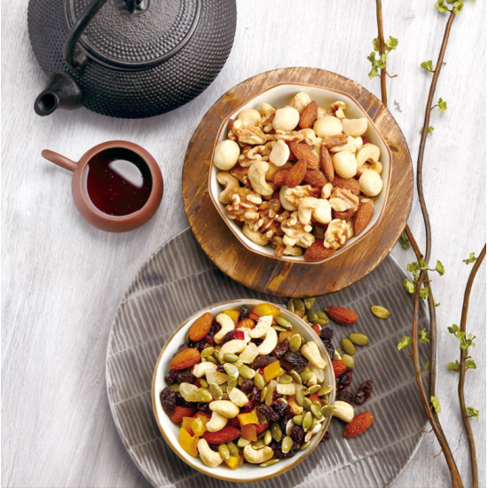 【盛香珍】迎春納福綜合堅果禮盒560g(年節限定)