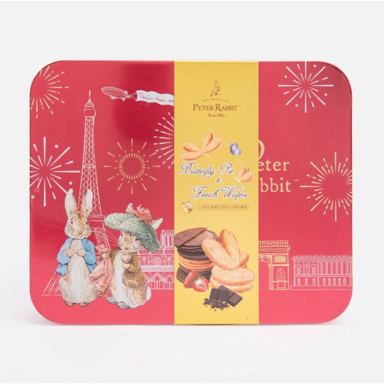 PETER RABBIT 比得兔 美麗巴黎綜合餅乾禮盒