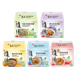 【味丹】 隨緣"袋裝"泡麵系列 一封5入