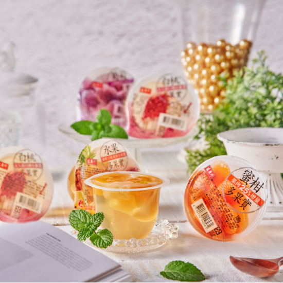 【盛香珍】多果實果凍180g 果凍 蒟蒻