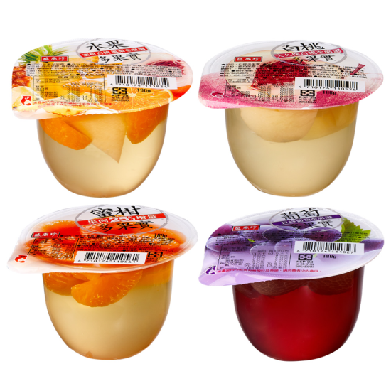 【盛香珍】多果實果凍180g 果凍 蒟蒻