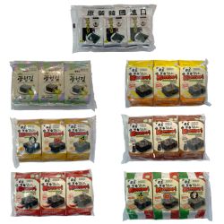 【益松食品】韓國調味海苔 一封3入