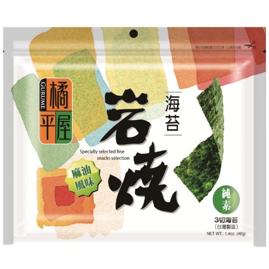 【橘平屋】新摘海苔　原味／辣味