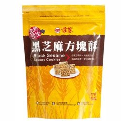 莊家方塊酥(杏仁160g/黑芝麻160g)