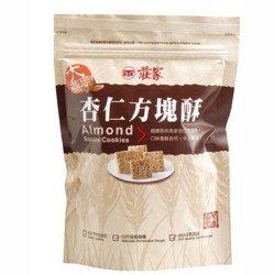 莊家方塊酥(杏仁160g/黑芝麻160g)