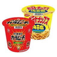 【湖池屋】咔辣姆久隨手杯 (勁辣唐辛子/海苔塩) 